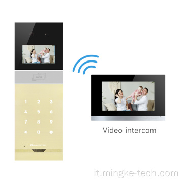 IP Home Video Door Door Video Intercom Sistema